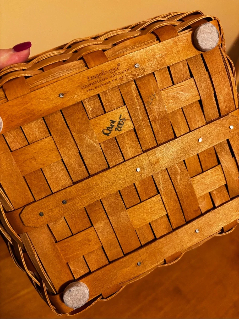 Longaberger Napkin BasketAdd Set